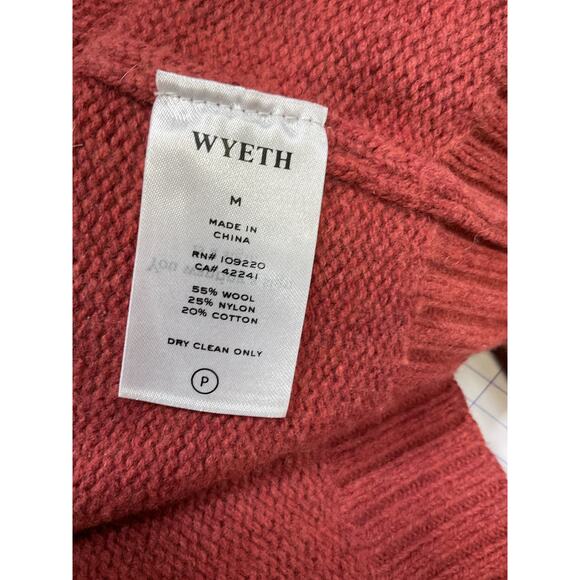 Shopbop 'Wyeth Harriet' Red V Neck Cardigan Size M - Picture 5 of 5